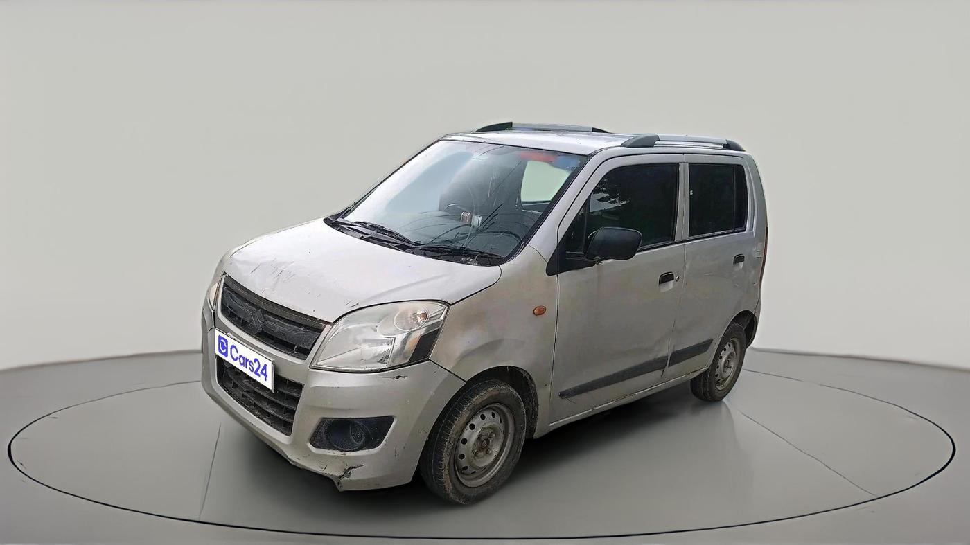 2018 Maruti Wagon R 1.0 LXI CNG, CNG, Manual, 1,26,455 km, exterior