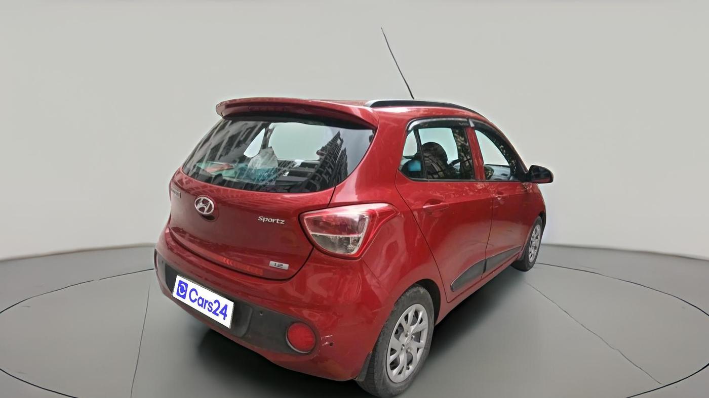 2018 Hyundai Grand i10 SPORTZ 1.2 KAPPA VTVT, CNG, Manual, 1,85,286 km, exterior