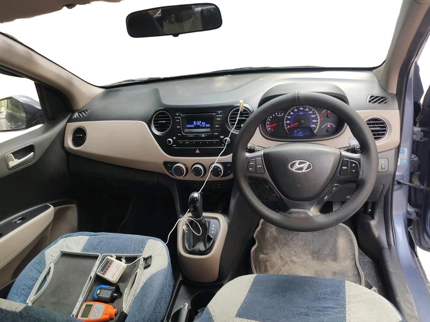 2015 Hyundai Grand i10 ASTA AT 1.2 KAPPA VTVT, Petrol, Automatic, 1,01,235 km, interior