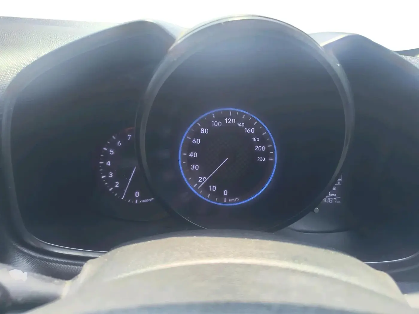 2022 Hyundai VENUE S 1.2, Petrol, Manual, 1,04,087 km, interior