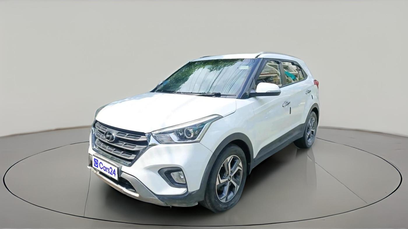 2018 Hyundai Creta SX AT 1.6 DIESEL, Diesel, Automatic, 98,232 km, exterior