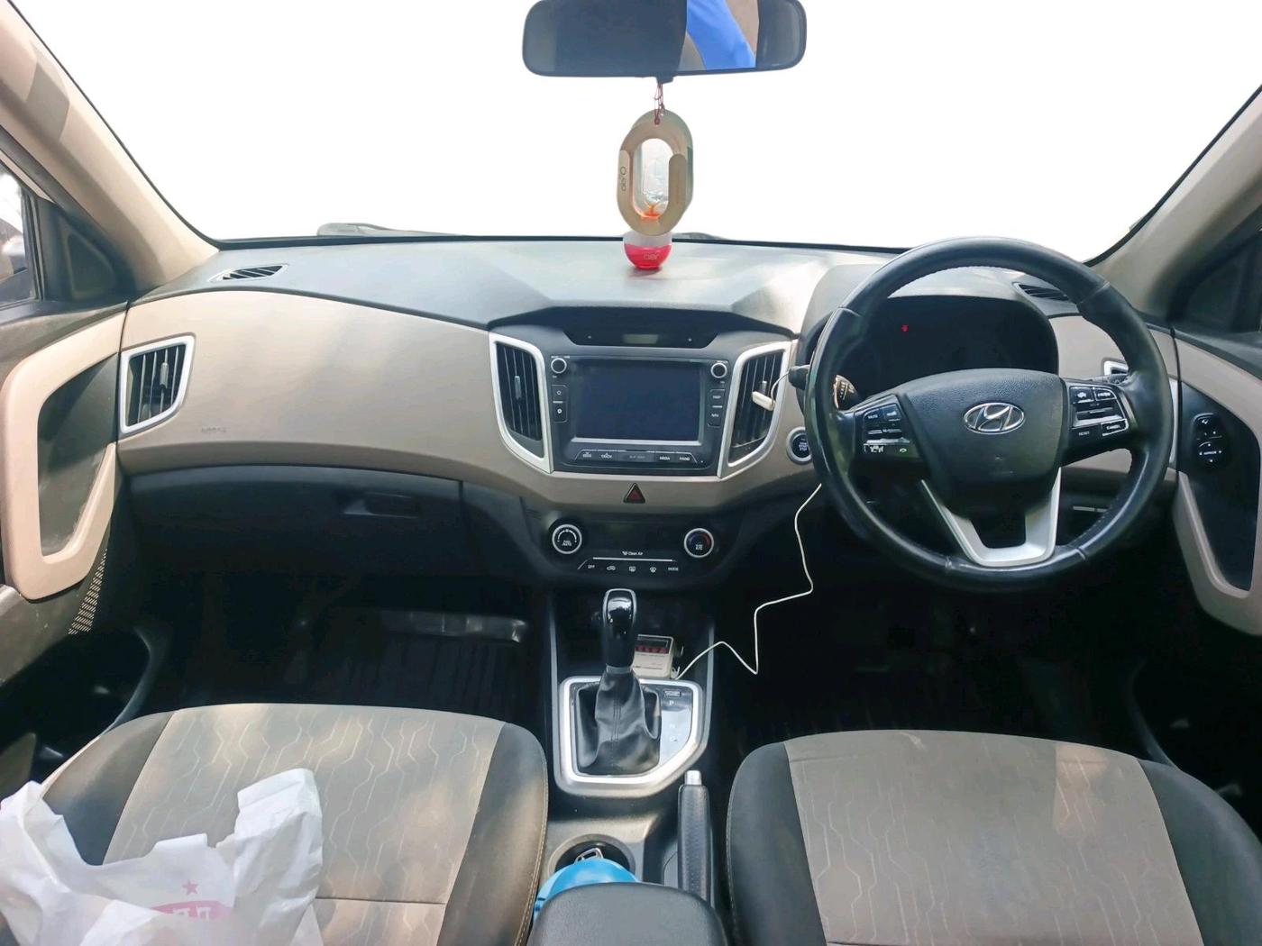 2018 Hyundai Creta SX AT 1.6 DIESEL, Diesel, Automatic, 98,232 km, interior