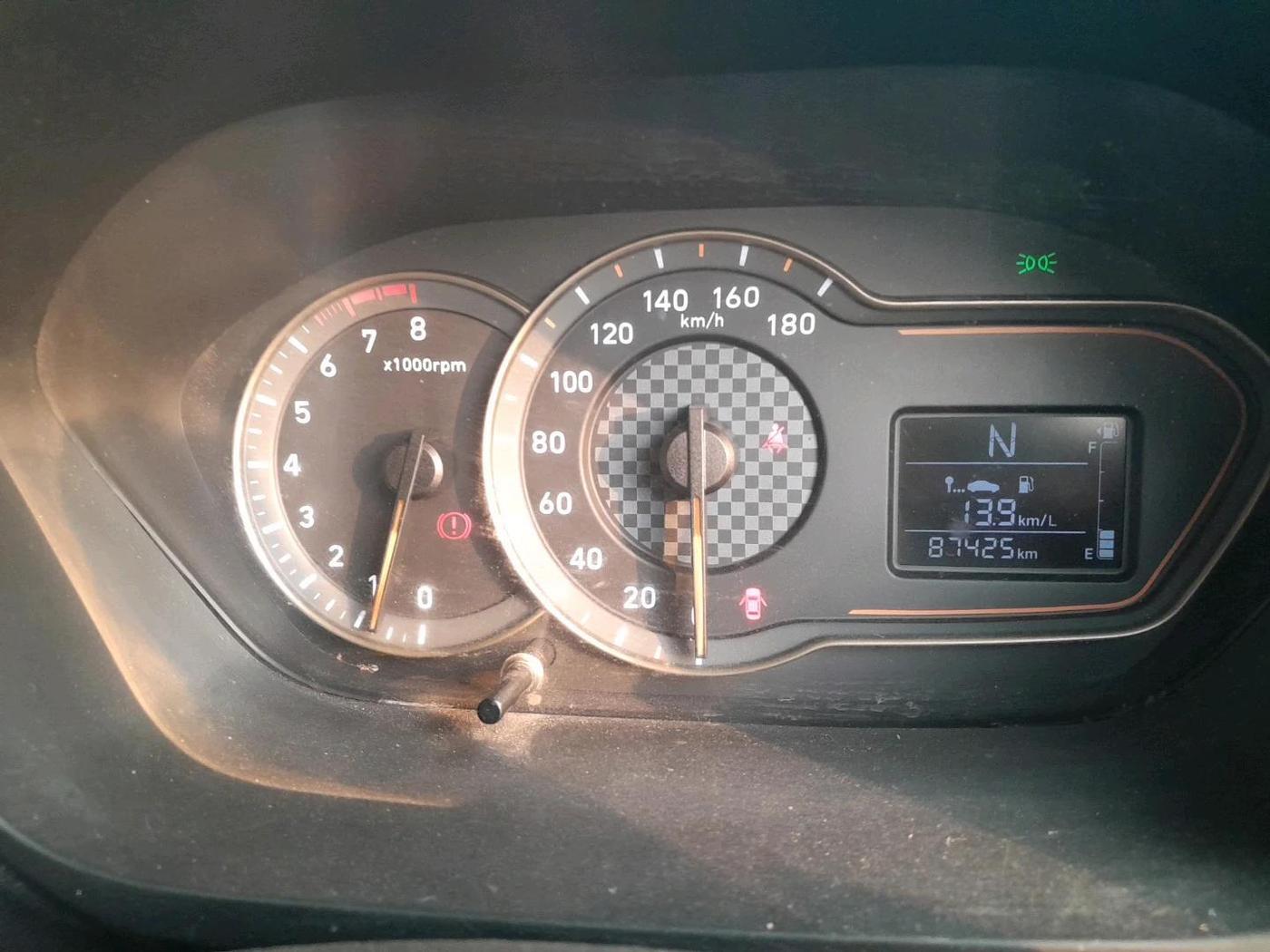 2020 Hyundai NEW SANTRO SPORTZ AMT, Petrol, Automatic, 87,425 km, interior