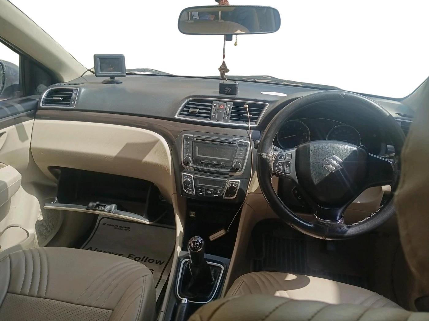 2016 Maruti Ciaz VDI+ SHVS, Diesel, Manual, 1,68,338 km, interior