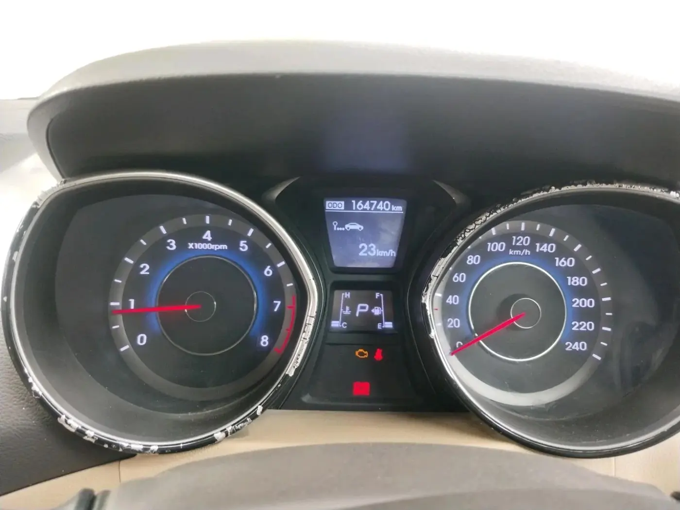 2014 Hyundai New Elantra 1.8 SX AT VTVT, Petrol, Automatic, 1,64,740 km, interior