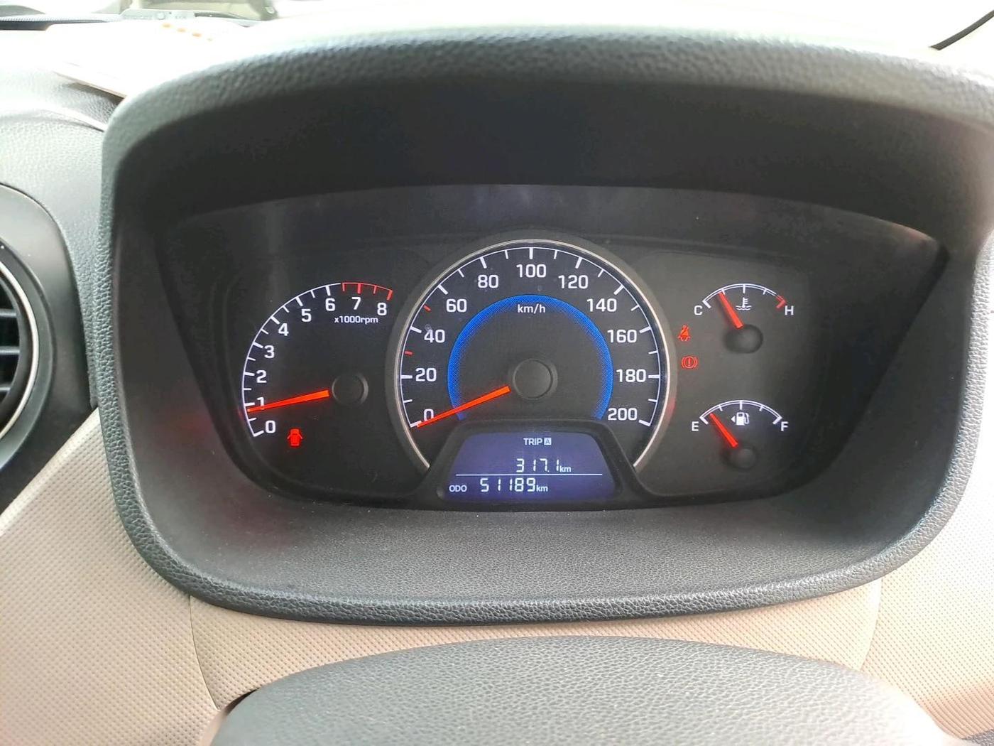 2014 Hyundai Grand i10 MAGNA 1.2 KAPPA VTVT, Petrol, Manual, 51,189 km, interior