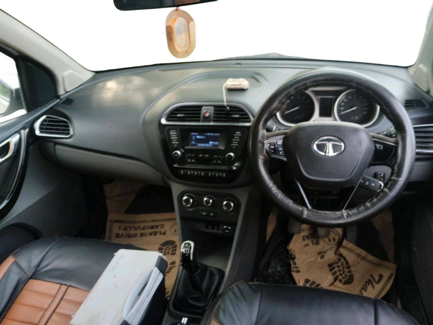 2017 Tata TIGOR XZ PETROL, CNG, Manual, 92,384 km, interior