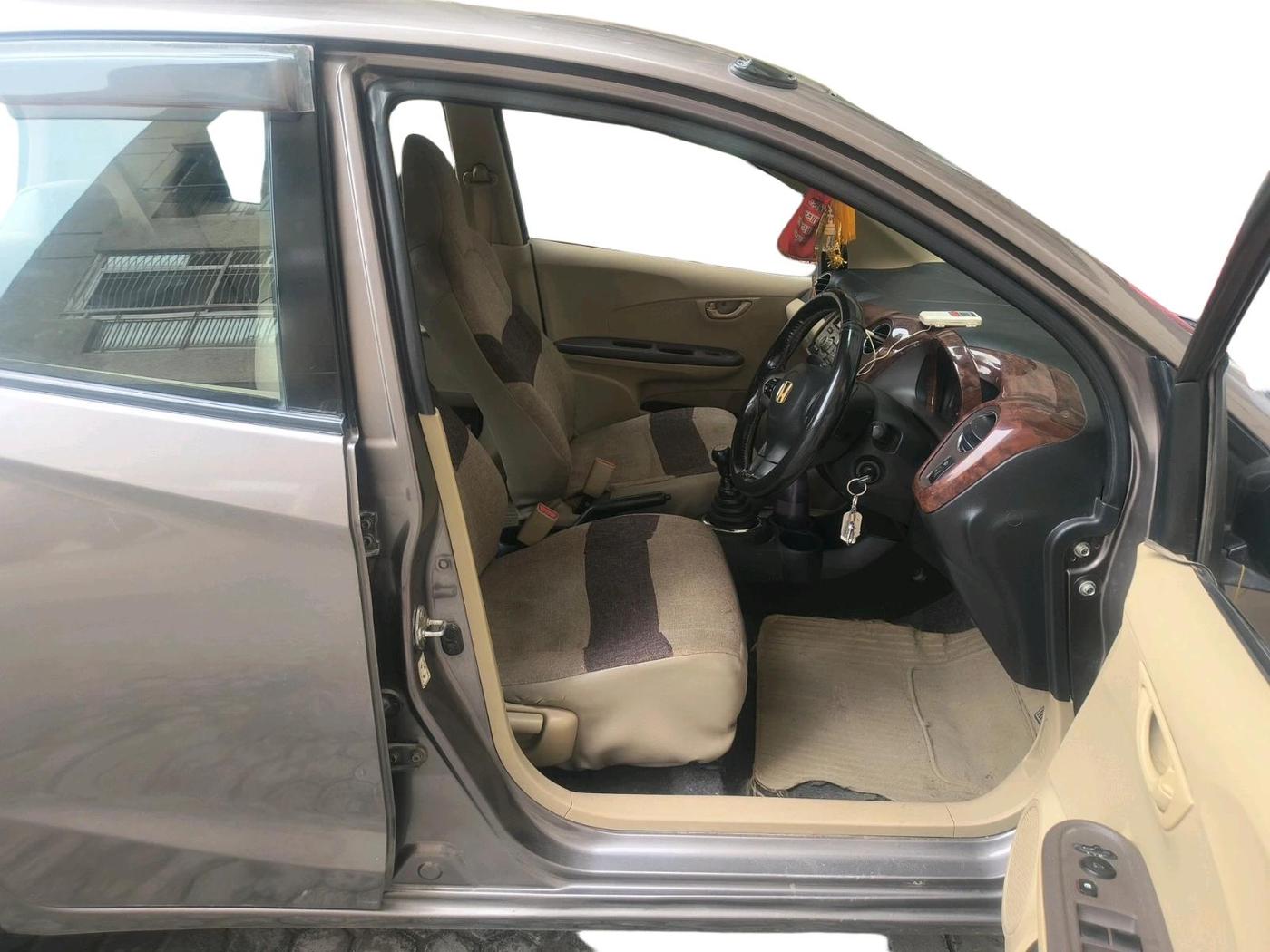 2012 Honda Brio E MT, Petrol, Manual, 57,408 km, interior