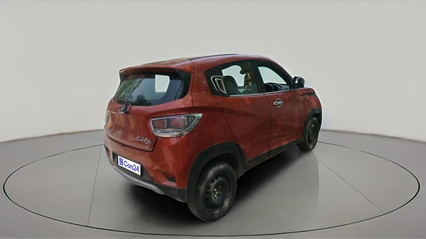 2018 Mahindra KUV 100 NXT K6+ P 6 STR, Petrol, Manual, 50,716 km, exterior