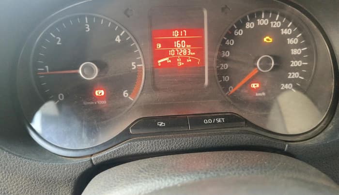 2013 Volkswagen Polo COMFORTLINE 1.2L, Diesel, Manual, 1,07,283 km, interior