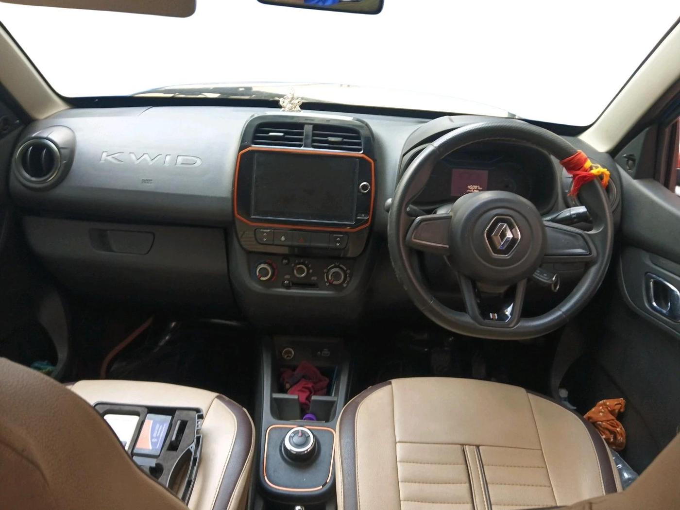 2020 Renault Kwid CLIMBER 1.0 AMT (O), Petrol, Automatic, 45,097 km, interior
