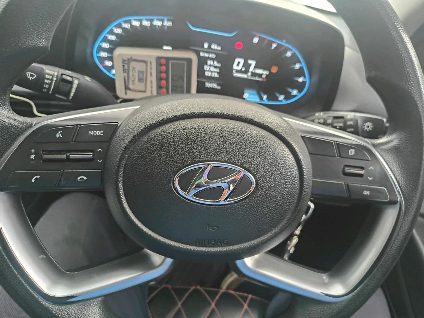 2021 Hyundai NEW I20 SPORTZ 1.2 MT, CNG, Manual, 72,475 km, interior