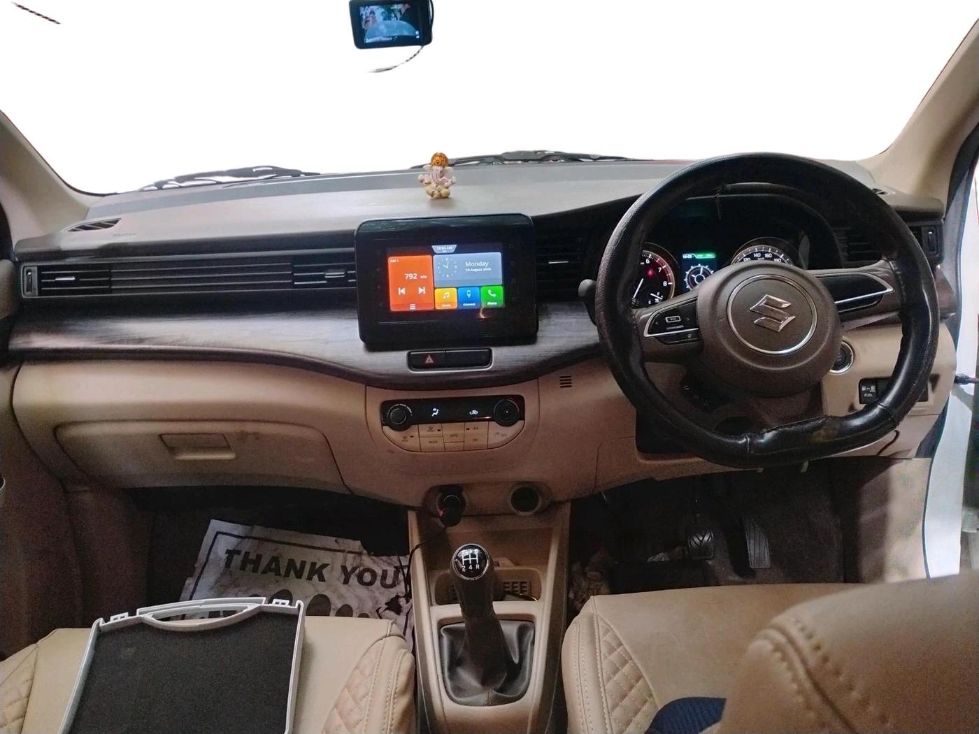 2025 Maruti Ertiga ZXI (O) CNG, CNG, Manual, 17,717 km, interior