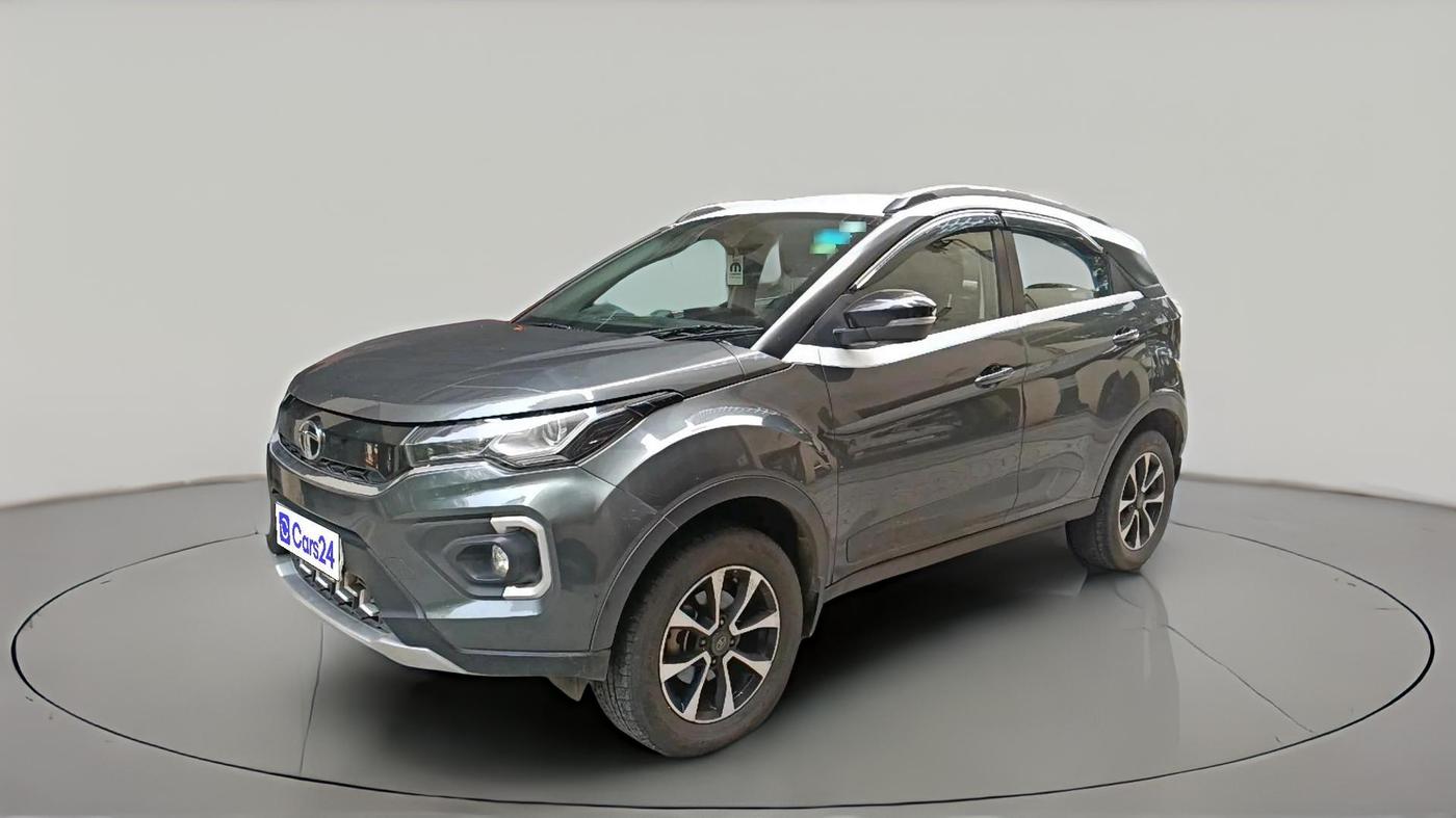 2020 Tata NEXON XZA PLUS (O) PETROL DUAL TONE, Petrol, Automatic, 80,020 km, exterior