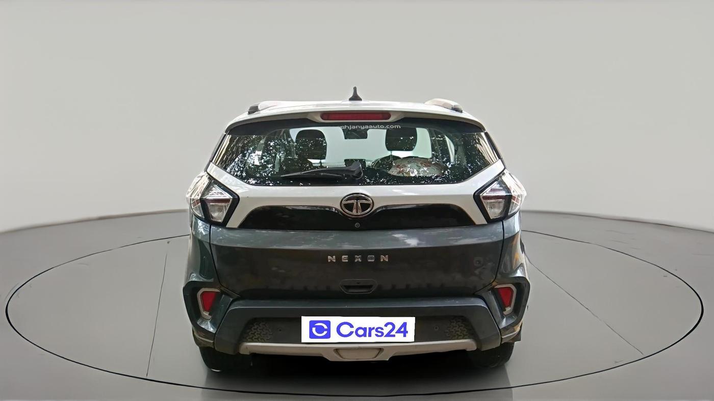 2020 Tata NEXON XZA PLUS (O) PETROL DUAL TONE, Petrol, Automatic, 80,020 km, exterior