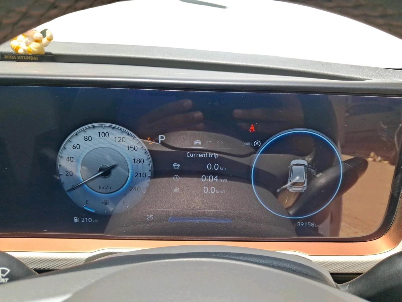 2024 Hyundai Creta Creta SX (O) 1.5 MPI IVT, Petrol, Automatic, 39,158 km, interior