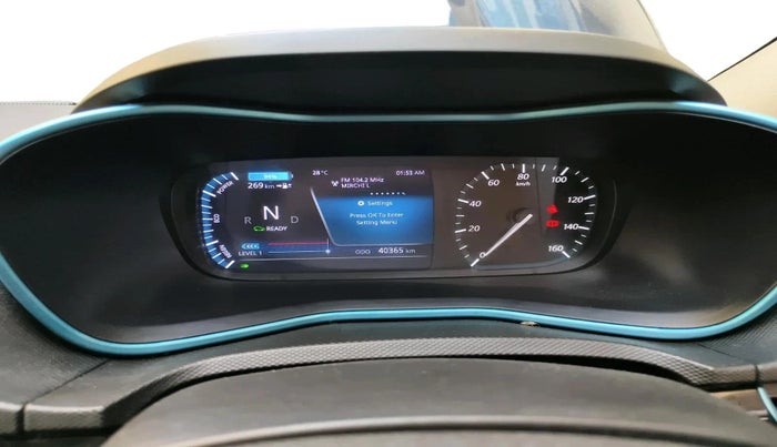 2021 Tata NEXON EV XZ PLUS, Electric, Automatic, 40,365 km, interior