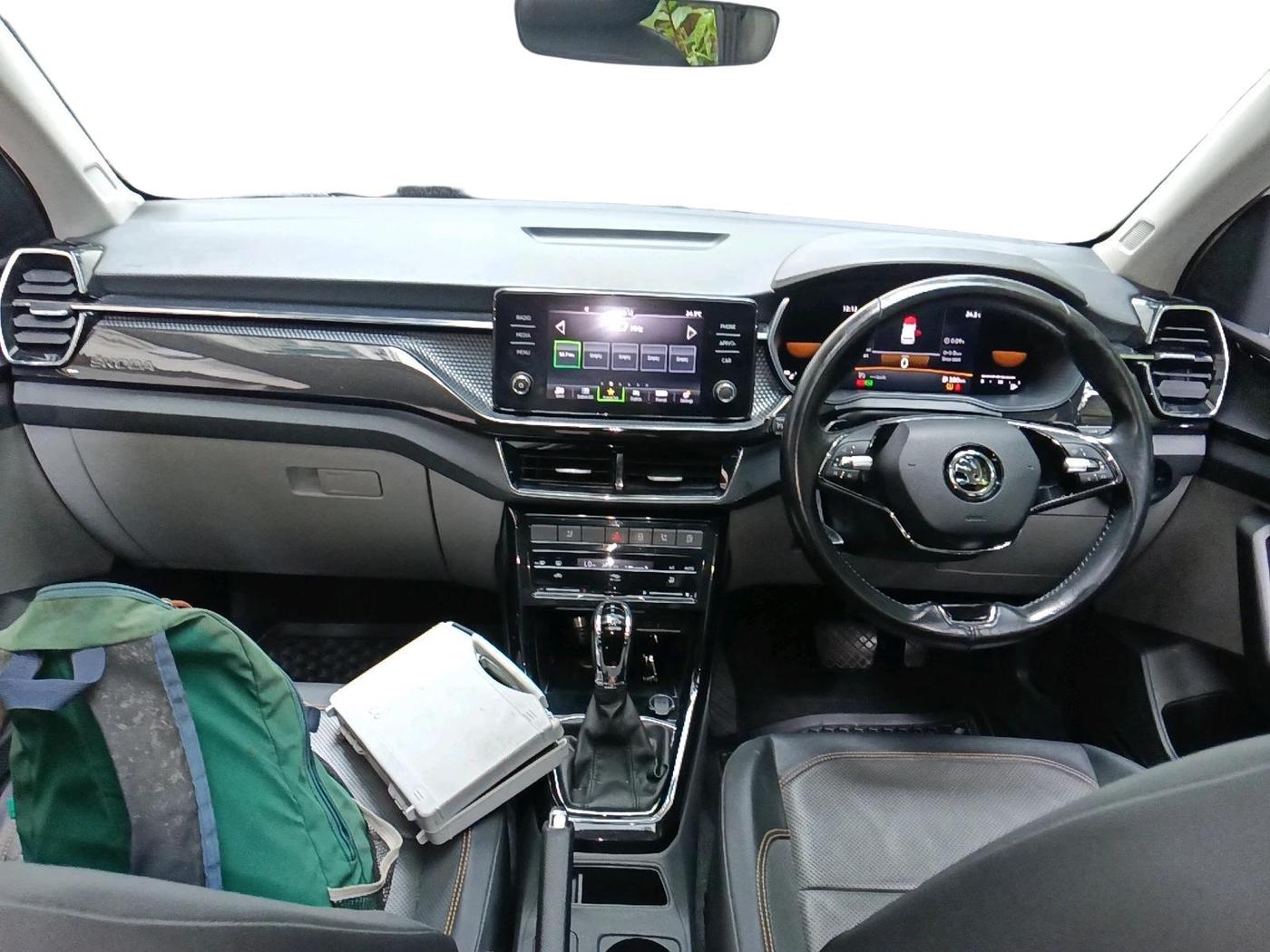 2022 Skoda KUSHAQ STYLE 1.5L TSI DSG, Petrol, Automatic, 18,563 km, interior