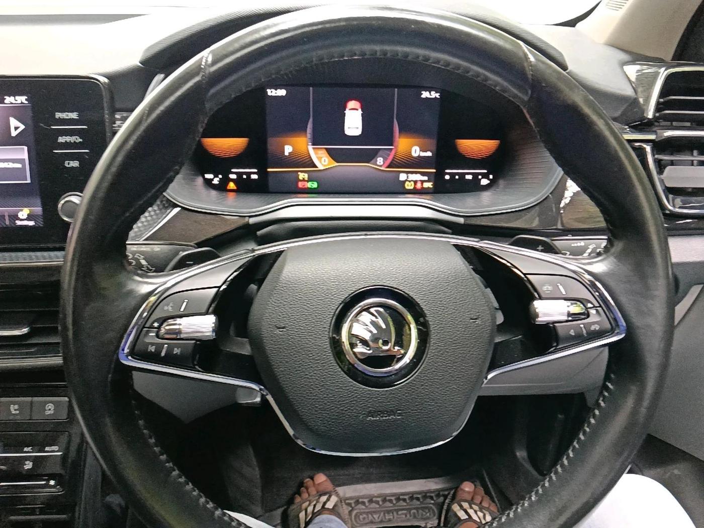 2022 Skoda KUSHAQ STYLE 1.5L TSI DSG, Petrol, Automatic, 18,563 km, interior