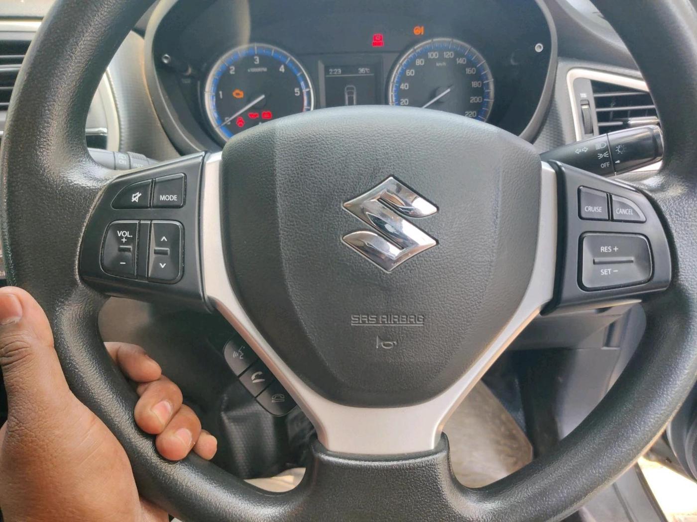 2016 Maruti S Cross ZETA 1.3, Diesel, Manual, 84,737 km, interior