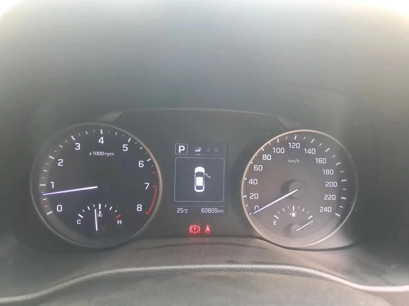 2017 Hyundai New Elantra 2.0 SX(O) AT PETROL, Petrol, Automatic, 60,809 km, interior