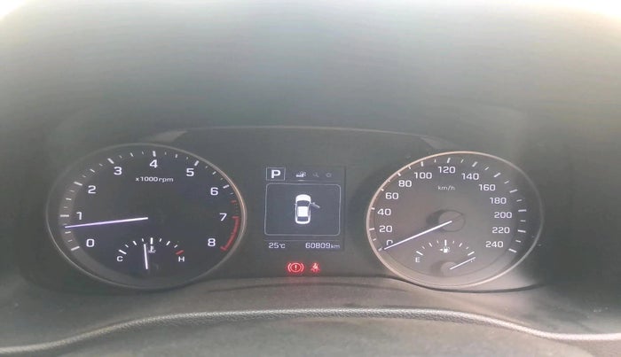 2017 Hyundai New Elantra 2.0 SX(O) AT PETROL, Petrol, Automatic, 60,809 km, interior