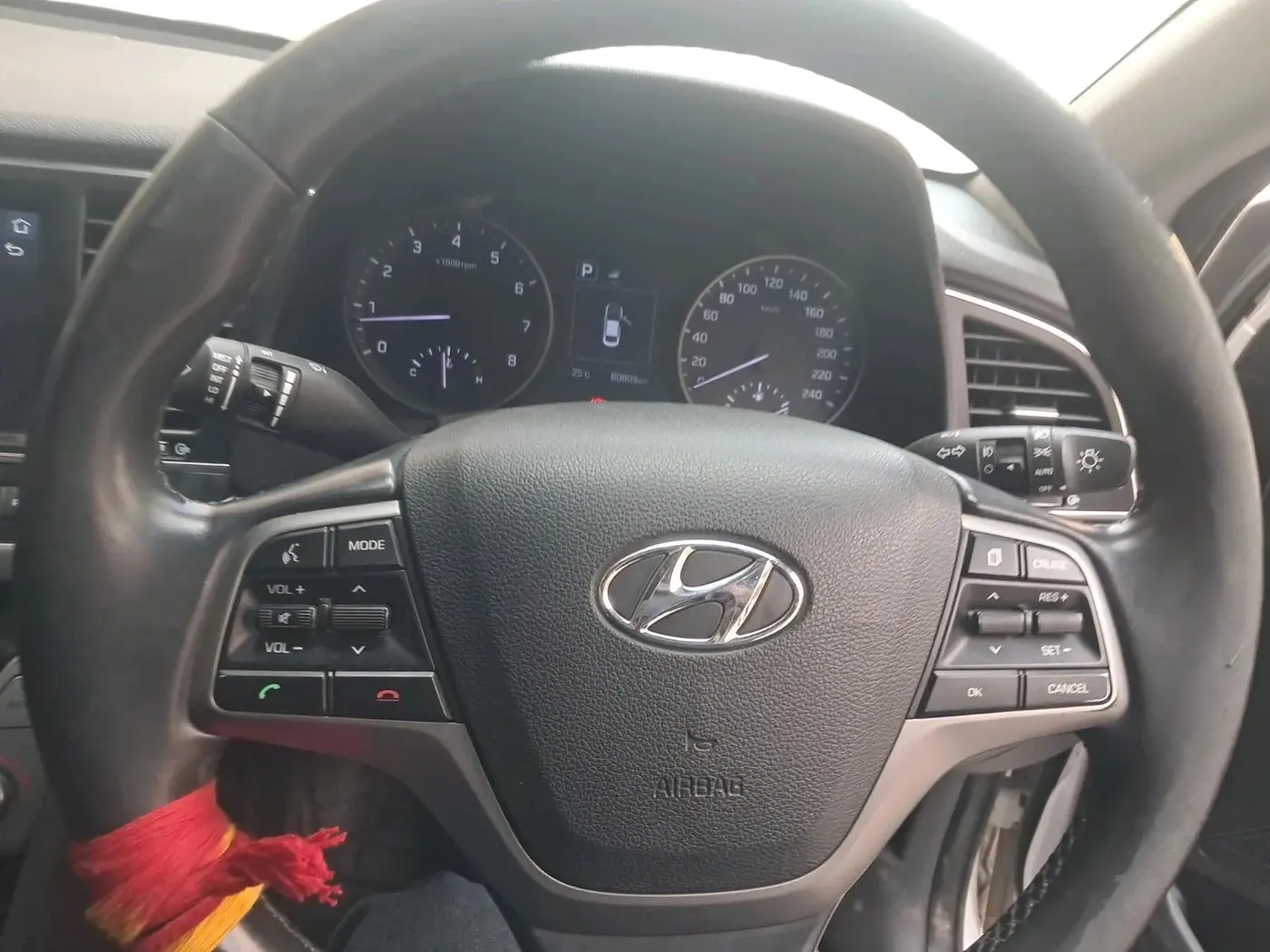 2017 Hyundai New Elantra 2.0 SX(O) AT PETROL, Petrol, Automatic, 60,809 km, interior