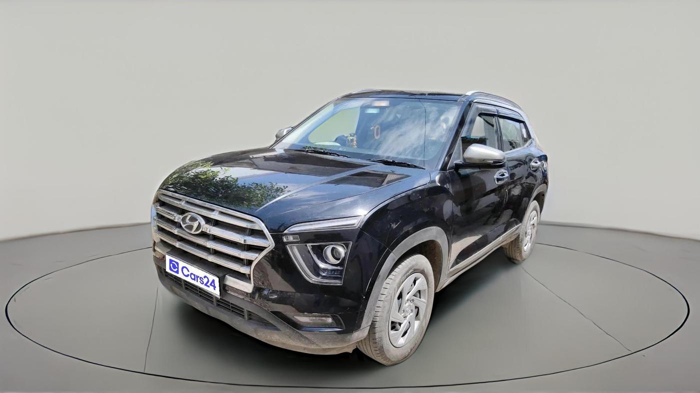 2021 Hyundai Creta E 1.5 PETROL, Petrol, Manual, 21,569 km, exterior