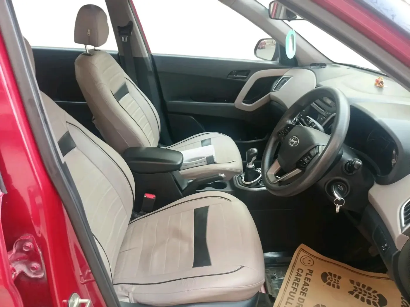 2017 Hyundai Creta E PLUS 1.6 PETROL, Petrol, Manual, 91,731 km, interior