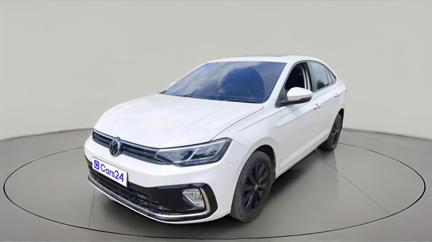 2024 Volkswagen VIRTUS Highline Plus 1.0 TSI MT, Petrol, Manual, 25,898 km, exterior