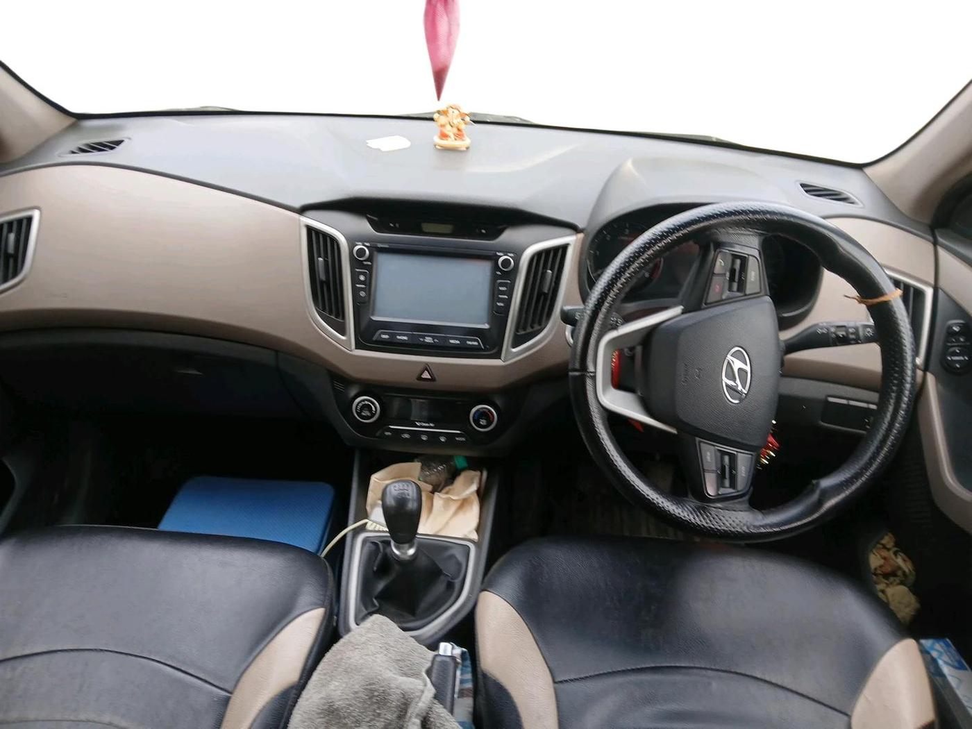 2016 Hyundai Creta SX PLUS 1.6 DIESEL, Diesel, Manual, 77,258 km, interior