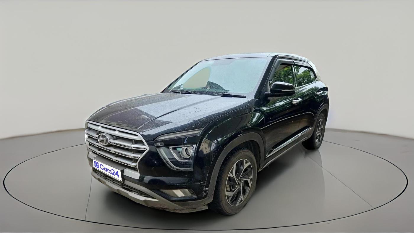2021 Hyundai Creta EX 1.5 DIESEL, Diesel, Manual, 1,29,582 km, exterior