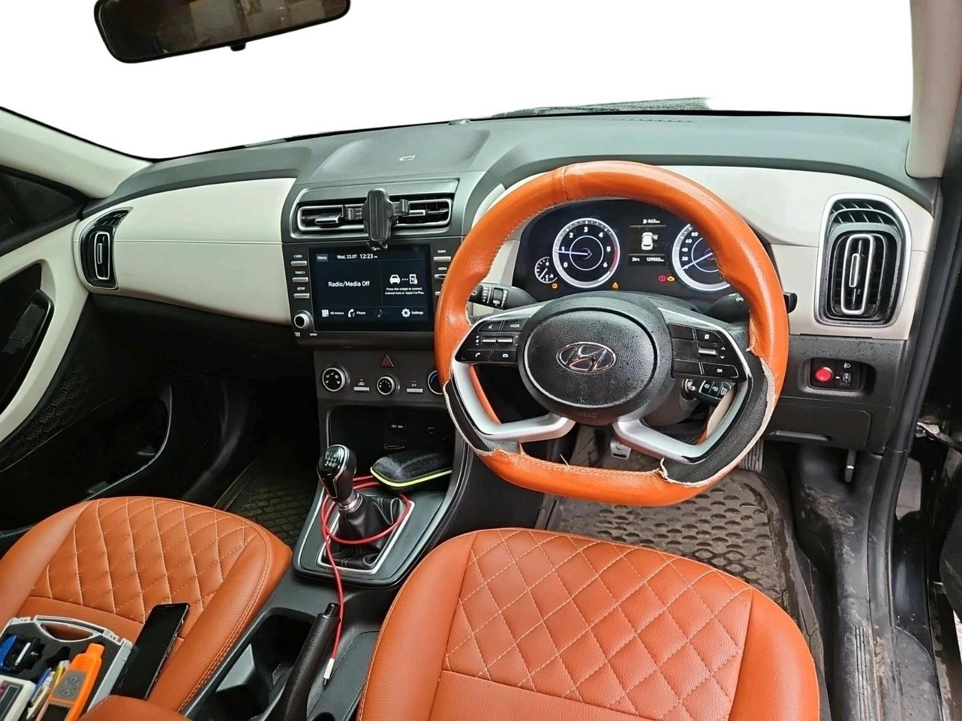 2021 Hyundai Creta EX 1.5 DIESEL, Diesel, Manual, 1,29,582 km, interior
