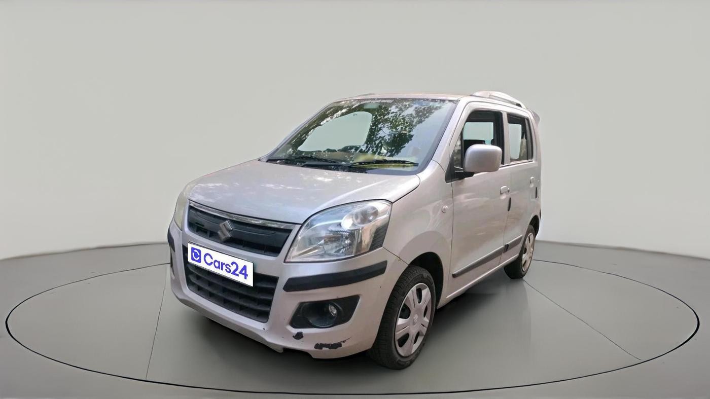 2014 Maruti Wagon R 1.0 VXI, Petrol, Manual, 95,986 km, exterior