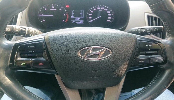 2017 Hyundai Creta SX PLUS AT 1.6 DIESEL, Diesel, Automatic, 1,33,894 km, interior