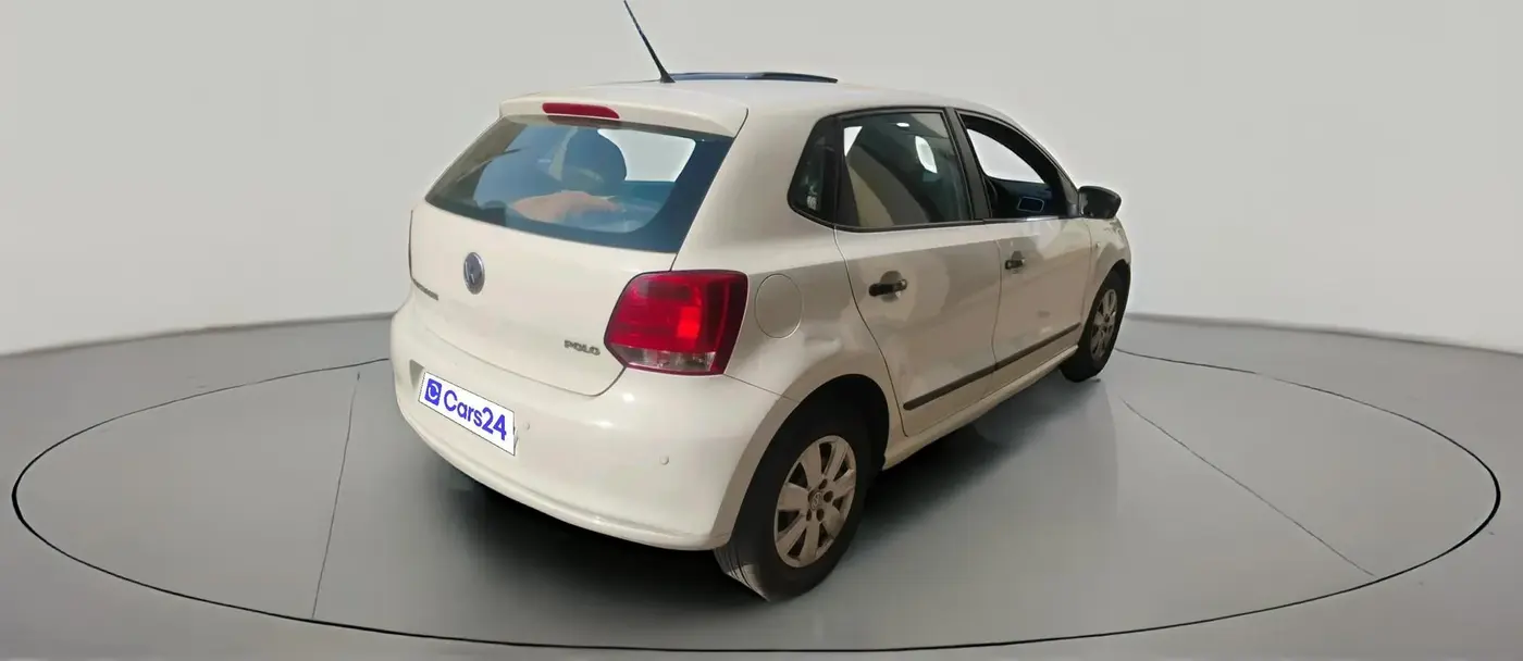 2011 Volkswagen Polo TRENDLINE 1.2L PETROL, Petrol, Manual, 1,36,081 km, exterior