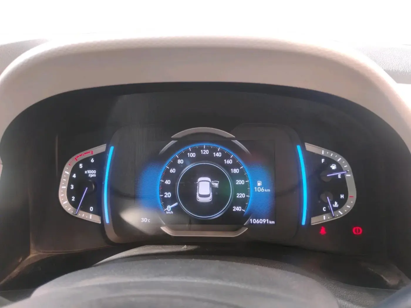 2021 Hyundai Creta SX (O) 1.5 DIESEL, Diesel, Manual, 1,06,091 km, interior