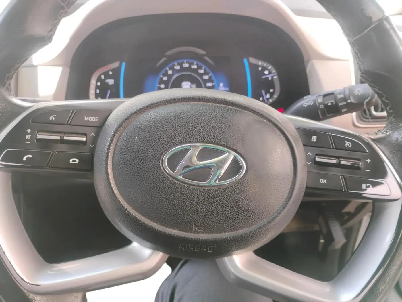 2021 Hyundai Creta SX (O) 1.5 DIESEL, Diesel, Manual, 1,06,091 km, interior