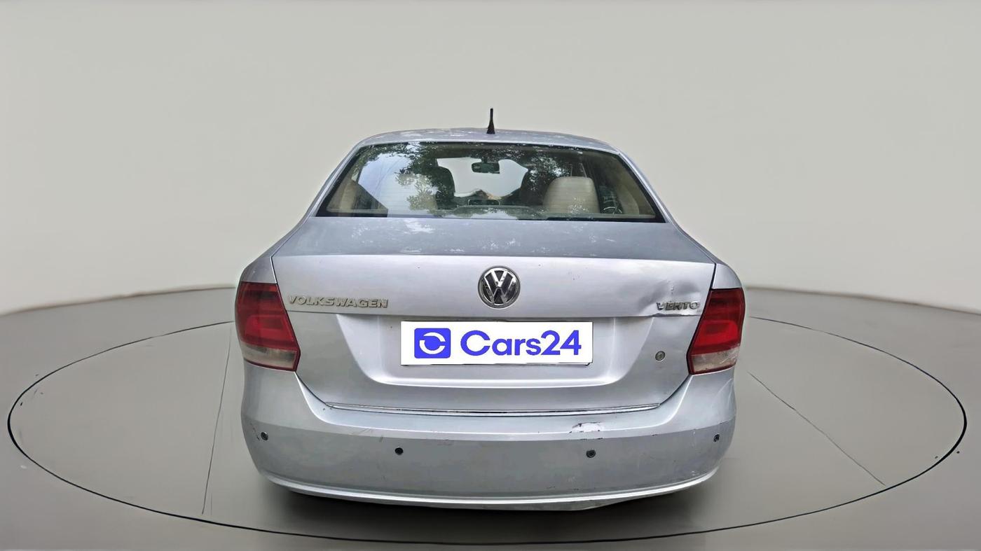 2011 Volkswagen Vento HIGHLINE PETROL AT, CNG, Automatic, 1,86,107 km, exterior