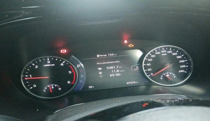 2021 KIA SELTOS GTX PLUS AT 1.5 DIESEL, Diesel, Automatic, 87,374 km, interior