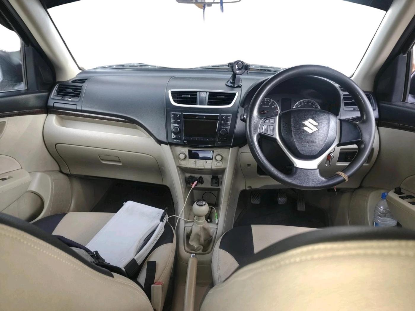 2013 Maruti Swift Dzire ZXI, Petrol, Manual, 1,20,500 km, interior