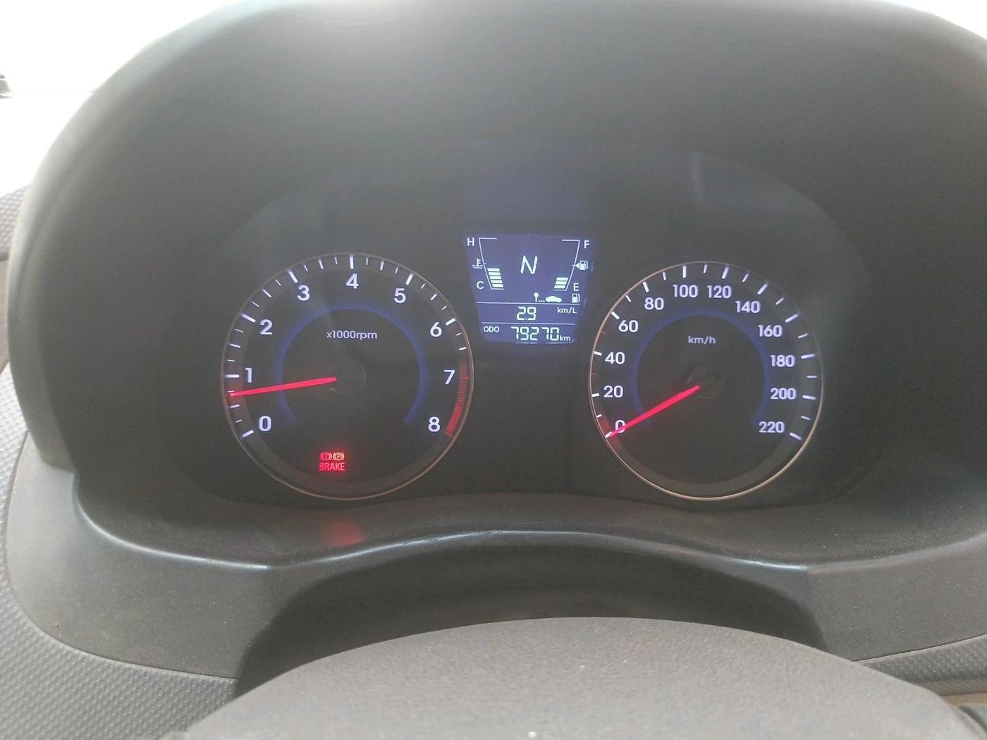 2016 Hyundai Verna 1.6 VTVT SX AT, Petrol, Automatic, 79,270 km, interior