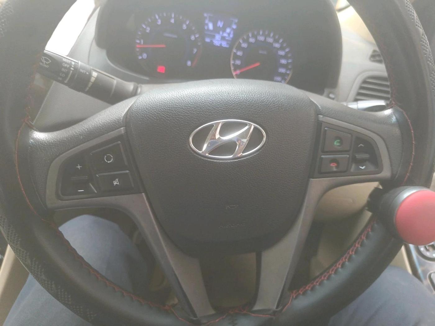 2016 Hyundai Verna 1.6 VTVT SX AT, Petrol, Automatic, 79,270 km, interior