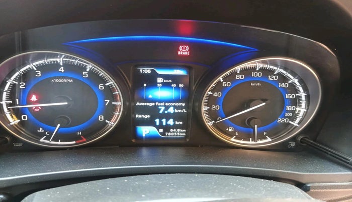 2018 Maruti Baleno ALPHA CVT PETROL 1.2, CNG, Automatic, 78,055 km, interior