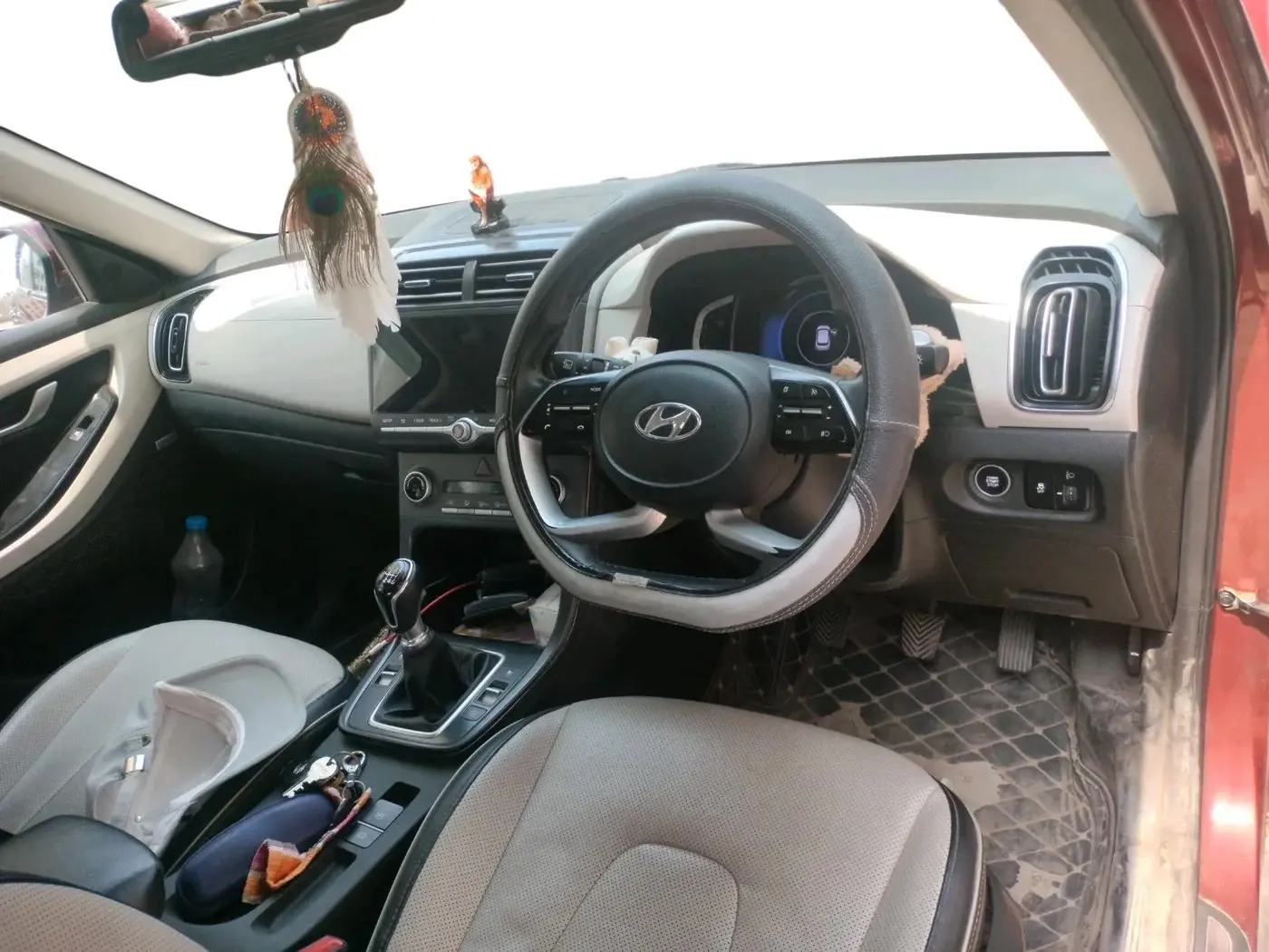2020 Hyundai Creta SX (O) 1.5 DIESEL, Diesel, Manual, 94,222 km, interior