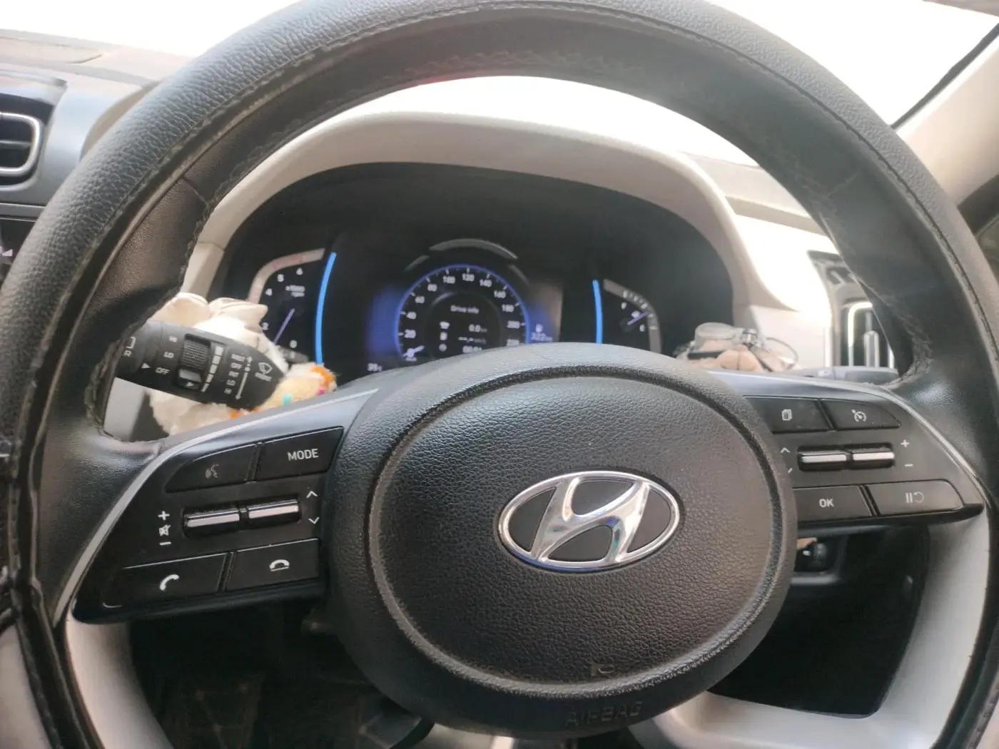 2020 Hyundai Creta SX (O) 1.5 DIESEL, Diesel, Manual, 94,222 km, interior