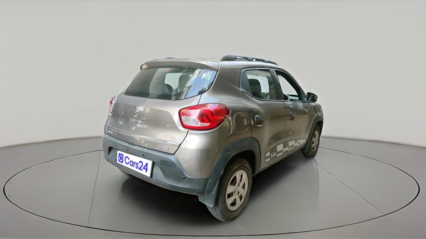 2017 Renault Kwid RXT 1.0 AMT, Petrol, Automatic, 50,585 km, exterior