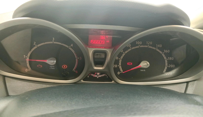 2013 Ford Fiesta TITANIUM+ DIESEL, Diesel, Manual, 1,56,609 km, interior