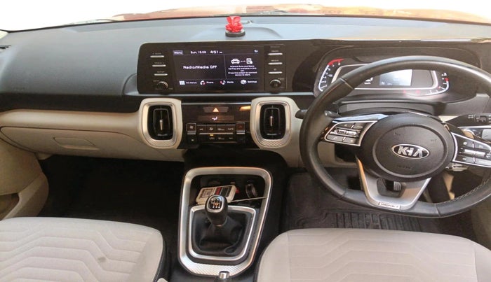 2020 KIA SONET HTX 1.0 IMT, Petrol, Manual, 38,302 km, interior