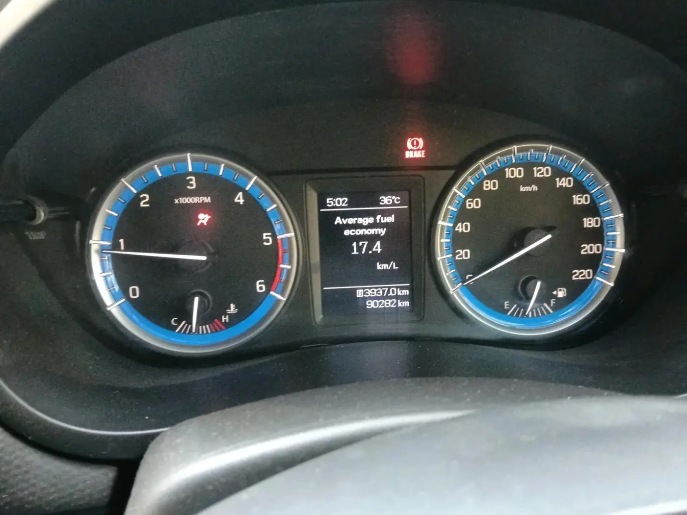 2016 Maruti S Cross ZETA 1.3, Diesel, Manual, 90,282 km, interior